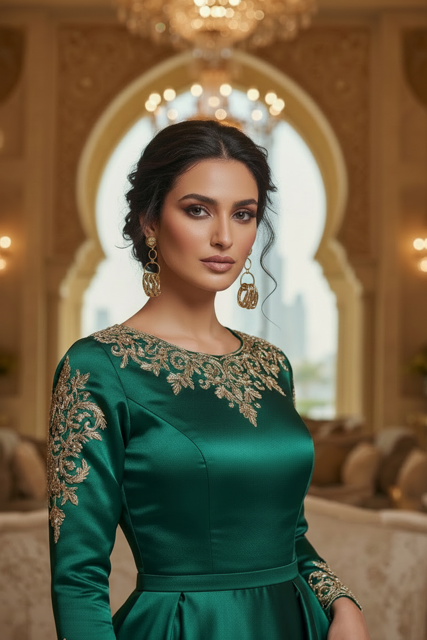 Dubai Model with Smaller Earrings