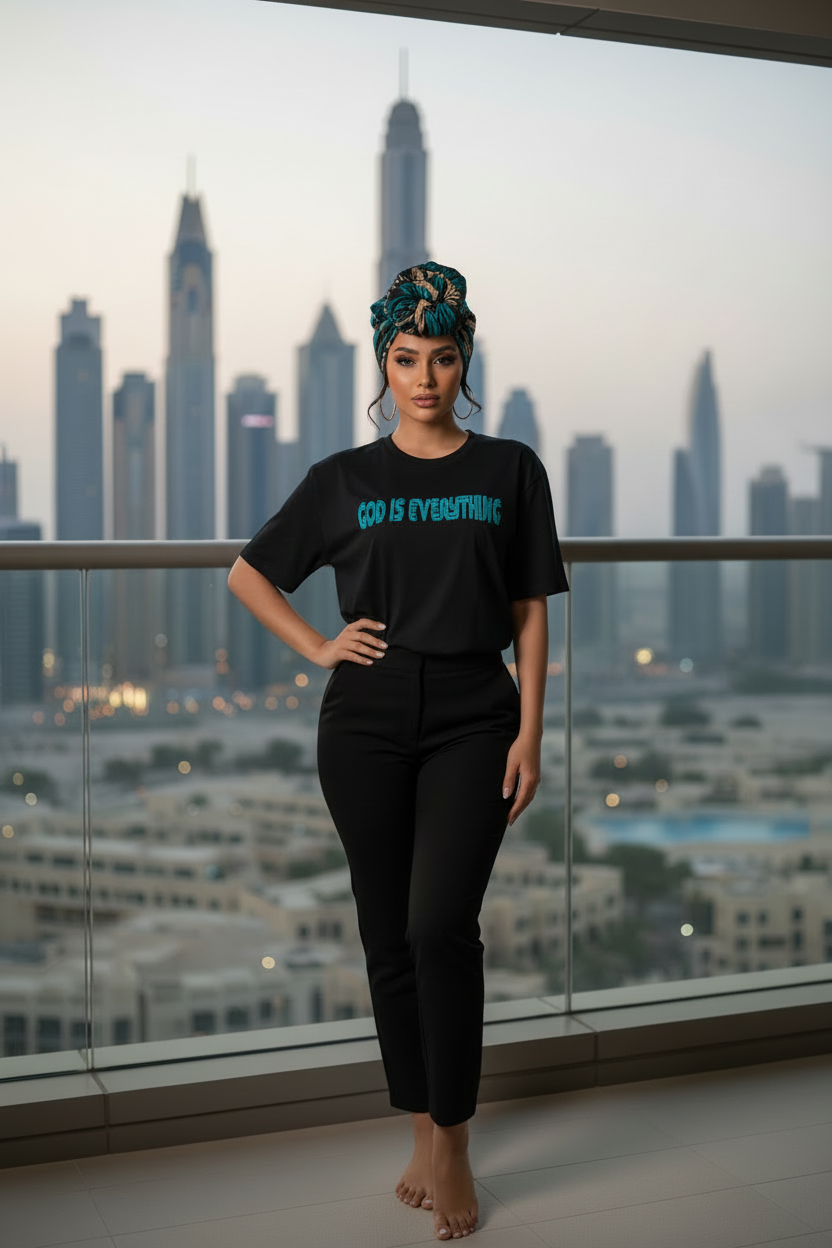 Dubai model without sneakers