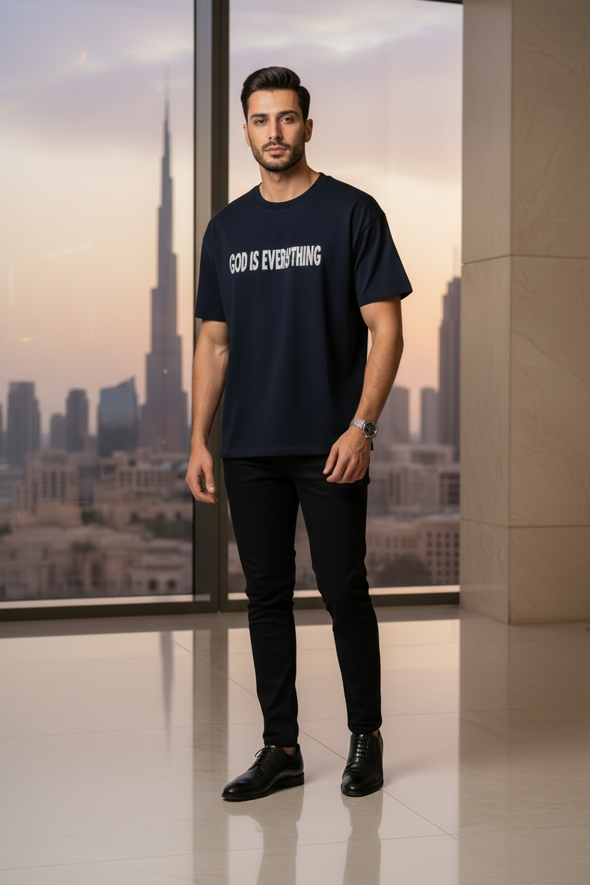 Men's God Is Everything T-Shirt – Closer Shot